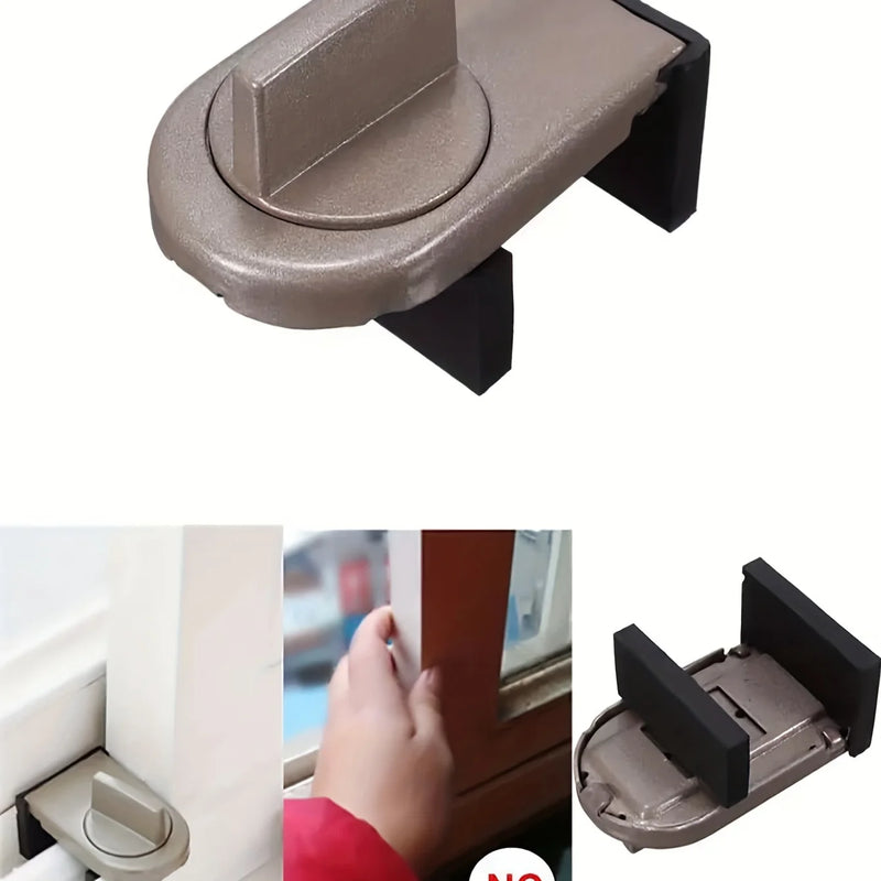 1/2PCS Sliding Sash Stopper Cabinet Lock Straps Door Security Anti-Theft Lock Window Sliding Doors Lock Baby Kids Child Safety